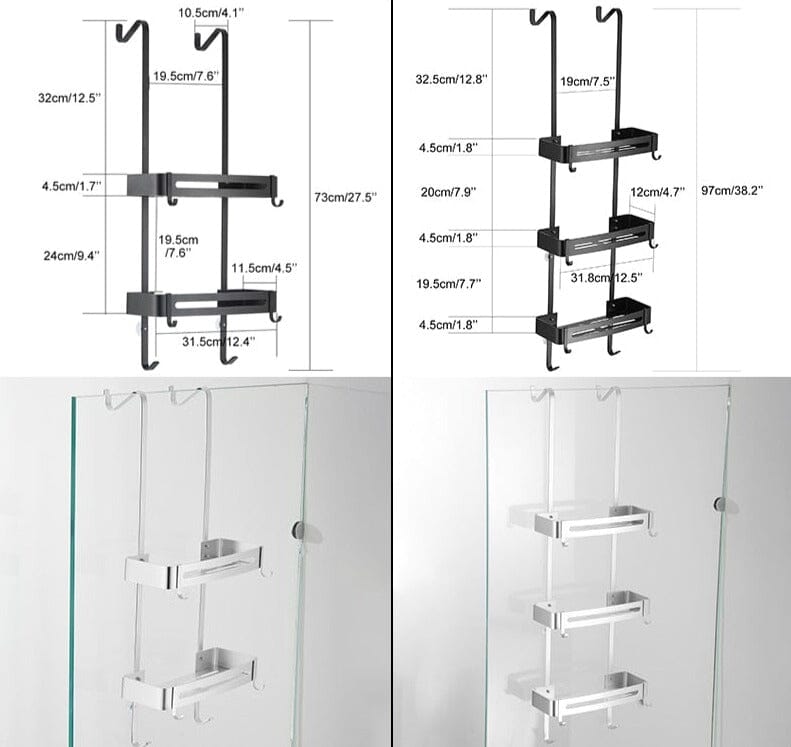 Organishower™ - Support pour produits de bain - Chic Pratique